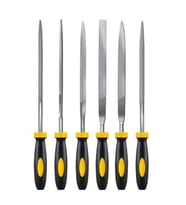 SGS 6 Parça Mini Eğe Seti 5x180mm (Gri)