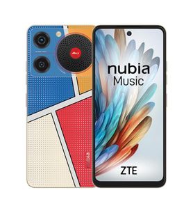 Nubia ZTE Music 4+4 GB Ram 128GB Popart NFC (Zte Türkiye Garantili) (Siyah)