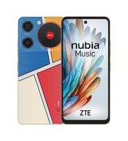 Nubia ZTE Music 4+4 GB Ram 128GB Popart NFC (Zte Türkiye Garantili) (Siyah)