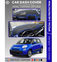 FIAT 500L (2013-2017) Torpido Örtüsü Ön Göğüs Torpido Koruma Tam Uyum Çatlamayı Önler Kolay Montaj