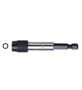 Cer-Pa Norm 1061 07 6375 75mm Kilitli Bits Uç Tutucu Adaptör/Uzatma (Gri)
