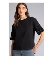Defacto 26Y801003040 Siyah Kadın T-Shirt G9552AX/BK81