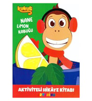 4+ YAŞ EĞİTİCİ EĞLENDİRİCİ KUKULİ AKTİVİTELİ HİKAYE KİTABI -- NANE LİMON KABUĞU