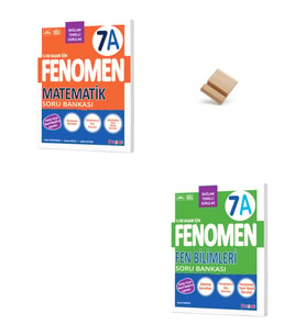 Fenomen 7. Sınıf Maarif 7A Matematik ve Fen Bilimleri Soru Bankası + Telefon Standı