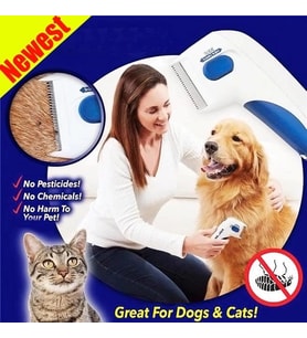 Flea Dtor Kedi Ve Köpekler İçin Pilli Pire Tarağı