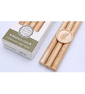 Mühür Mumu Çubuk 11mmx120mm 10 lu Paket Model: 673 SATEN BAŞAK