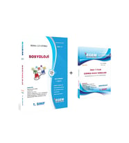 Egem Eğitim Yayınları Aöf Sosyoloji 1.Sınıf 1.Yarıyıl Konu+Çıkmış Soru Seti Güncel!!! Modüler (Çok Renkli)