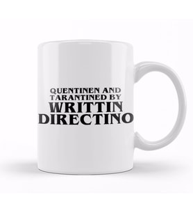 Written And Directed By Quentin Tarantino Title Mixed 01 Kupa Bardak Porselen