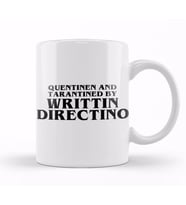 Written And Directed By Quentin Tarantino Title Mixed 01 Kupa Bardak Porselen