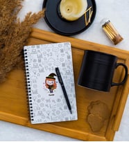 Şeker mi Şaka mı Defter - Kupa - Kalem Seti (Model 1)