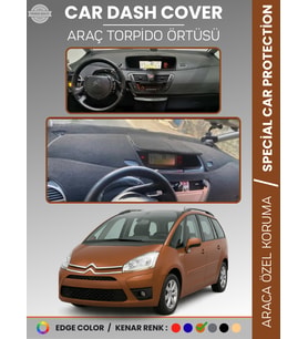 CITROEN C4 PICASSO / GRAND PICASSO (2006-2013) Torpido Örtüsü Ön Göğüs Koruma Araca Özel