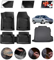 Opel Astra H 2004-2010 Sedan Uyumlu Paspas Araca Özel Bagaj Havuzu MBS Siyah