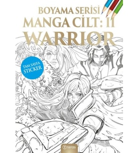 Manga Boyama Cilt II: Warrior