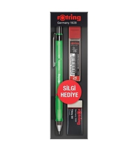 Rotring Okul Seti Visuclick Versatil + Min Silgi 0.5 MM Yeşil RO-VK05-YESIL