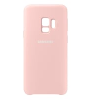 Galaxy S9 ile Uyumlu Kılıf Silicone Cover Pembe EF-PG960TPEGWW