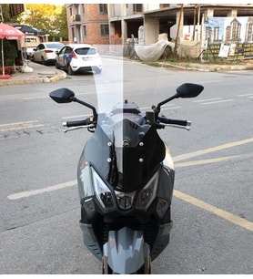 MOTOCAM SYM Joyride 300 Ön Cam 2023-2026 Model 75cm Şeffaf Renkli 4mm UZUN