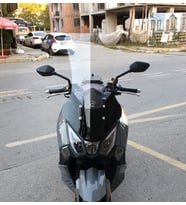MOTOCAM SYM Joyride 300 Ön Cam 2023-2026 Model 75cm Şeffaf Renkli 4mm UZUN