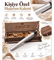 Muayene Kalemi I Kişiye özel Kalem I Doktora Özel Kalem I Hekime Özel Kalem I Doktora Özel Hediye I Led ışıklı Kalem I KUTULU