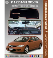 HONDA CIVIC FD6 (2005-2011) Torpido Örtüsü Torpido Koruma Tam Uyum Çatlamayı Önler Kolay Montaj