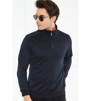V4008 DEWBERRY ERKEK SWEATSHIRT-LACİVERT