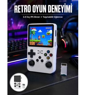Retro El Konsolu – Gelişmiş Donanım ve Özelleştirilebilir Yazılım Yapısı Yeni Nesil