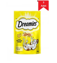 Dreamies Peynirli Kedi Ödülü 60 Gr X 3 Adet (STD)