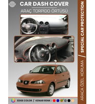 SEAT İBİZA (2001-2008) Torpido Örtüsü Panel Halı Koruma Tam Uyum Çatlamayı Önler Hızlı Montaj