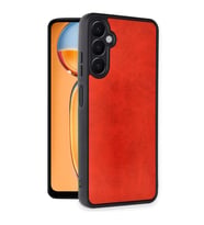 Samsung Galaxy A36 Kılıf Aras Deri Kapak - Kırmızı