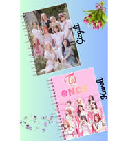 Twice defter seti 2 adet A4 boyutu 21*30 çizgili + kareli 60 syf