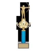 ODAK KUPA - Figürlü Kupalar - Okçu Figürlü Kupalar FG-052 A - 42 cm