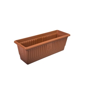 Hak Plastik No2 Uzun Balkon Saksısı 9,5 Litre 17x18x50 Cm. Saksı