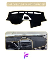 FIAT DOBLO D3 (2013-2015) KAPAKLI Uyumlu Torpido Örtüsü Araca Özel Üretim Kolay Montaj TB7