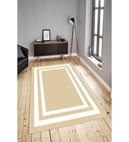 Dijital Baskılı Yıkanabilir Kaymaz Modern Renkli Salon Halısı Mutfak Halısı Yolluk ND-HY-798 (Vizon)