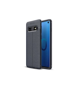 Samsung Galaxy S10E Uyumlu Kılıf Zore Niss Silikon Kapak (Lacivert)