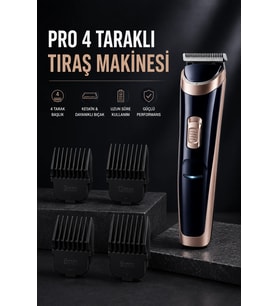 Paslanmaz Çelik Bıçaklı Hassas Çelik Bıçaklı Tıraş Makinesi
