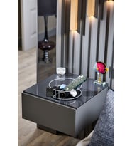 Gümüş Banyo Organizer Kozmetik Takı Parfüm Havlu Düzenleyici Sunum Tepsisi Pleksi - Metal Paslanmaz