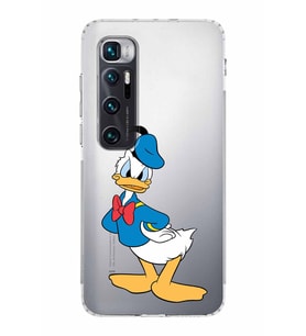 Xiaomi  Mi 10 Ultra  Kamera Korumalı Kapak Donald Duck Tasarımlı Şeffaf  Kılıf