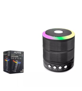 Auris KLN190 Bluetooth Speaker Mini Işıklı BT 5.1 Şarjlı