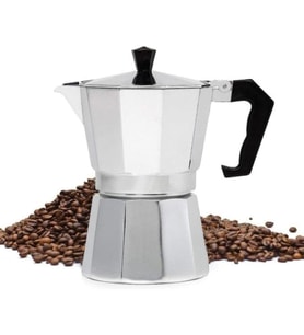 Çelik Demliğiyle Kahve Mocha Filtre Kahve Pişirici 3Fincanlık Kahveseverlerin Vazgeçilmezi