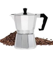 Çelik Demliğiyle Kahve Mocha Filtre Kahve Pişirici 3Fincanlık Kahveseverlerin Vazgeçilmezi