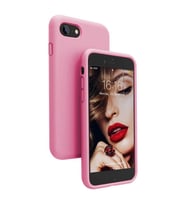 Apple iPhone SE 2020 İnce Mat Silikon Kılıf Pembe