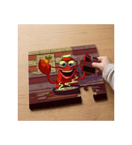 Aşçı Yengeç Tasarımlı 24 Parça Ahşap Çocuk Puzzle MPK0667