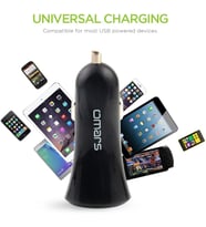 Novoo 3.4A 17W Çift USB Çıkışlı Araç Şarj Cihazı