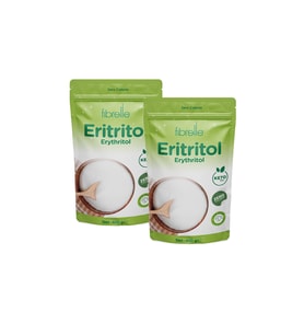 Fibrelle 400 g Eritritol 2 paket. Keto / Ketojenik / Vegan diyete uygundur.