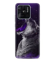 Xiaomi Redmi Note 7 8 9 Pro 10 2022 10 Pro 10S Kılıf Desenli Silikon Purple Leopar 1750