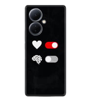 Vivo V29 Lite Kılıf Silikon Desen Özel Seri Love Brain 1722