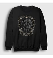 Presmono Unisex Siyah Aquarius Zodiac Hediye Kova Burcu Sweatshirt 526258tt