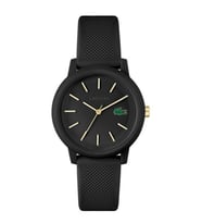 LACOSTE 2001212 Orjinal Ürün Belgeli, Garantili Lacoste Unisex Siyah Kol Saati