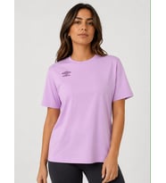 UMBRO Season Lila Pamuklu Kadın Spor Tişört - VF0510