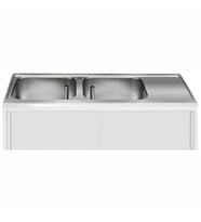 Electrolux Professional T2VI60/50S 2 Evyeli Üst Tabla,damlalık Sağda-1800mm ,855236